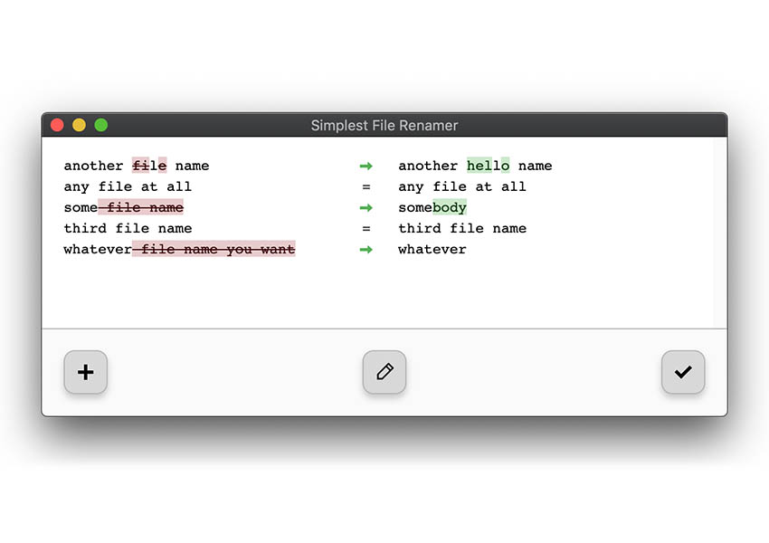 Simplest File Renamer